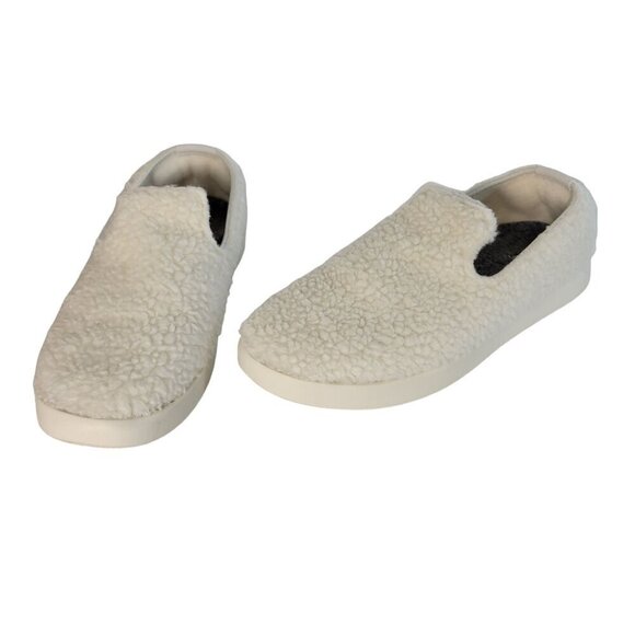 Allbirds Wool Lounger Fluff Natural White Merino Slip On Soft Cozy Boho - Picture 3 of 10